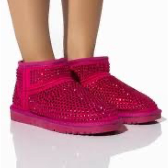 Akira Fairy Tale Pink Booties - Picture 3 of 11